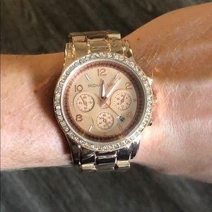Michael Kors rose gold watch
